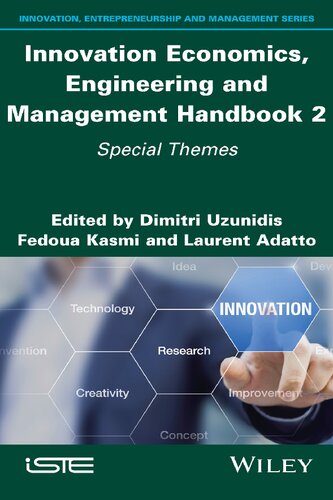 Innovation Economics Engineering And Management Handbook 2 Special Themes 1st Dimitri Uzunidis