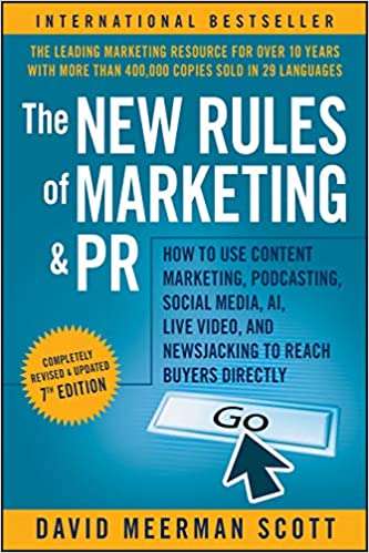 The New Rules Of Marketing And Pr David Meerman Scott