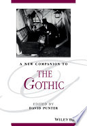 A New Companion To The Gothic 1st Edition David Punter