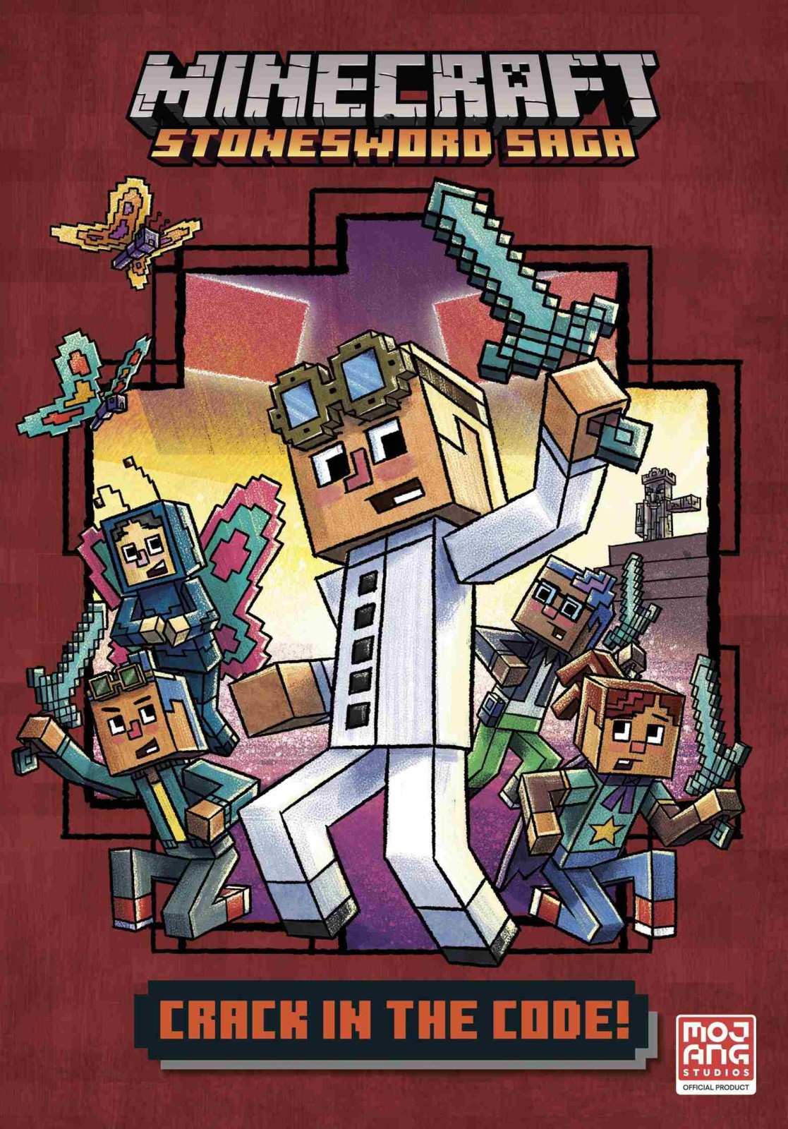 Minecraft Stonesword Saga 1 Crack In The Code An Official Minecraft Novel Nick Eliopulos