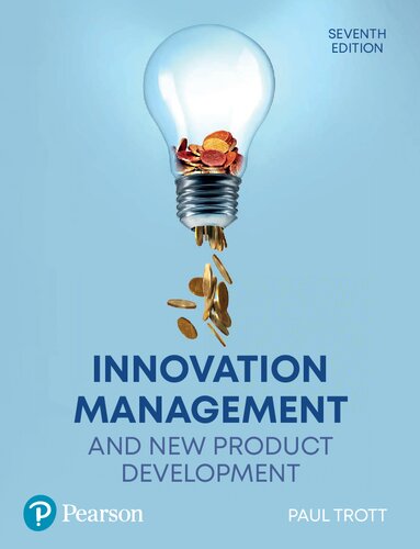 Innovation Management And New Product Development Paul Trott