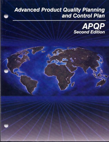 Advanced Product Quality Planning And Control Plan 2nd Automotive Industry Action Group Aiag