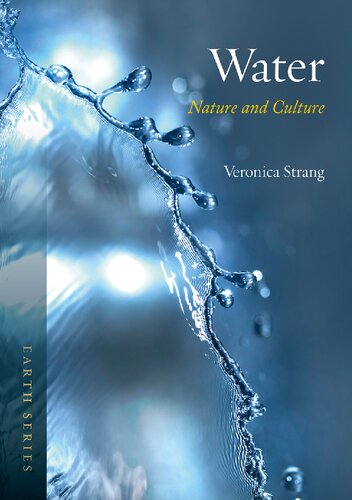 Water Nature And Culture Earth Strang Veronica