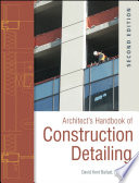 Architects Handbook Of Construction Detailing 2nd Edition Ballast