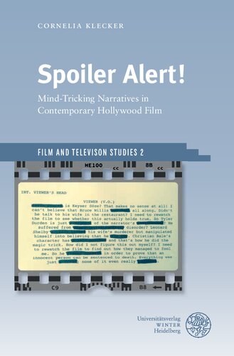 Spoiler Alert Mindtricking Narratives In Contemporary Hollywood Film Cornelia Klecker
