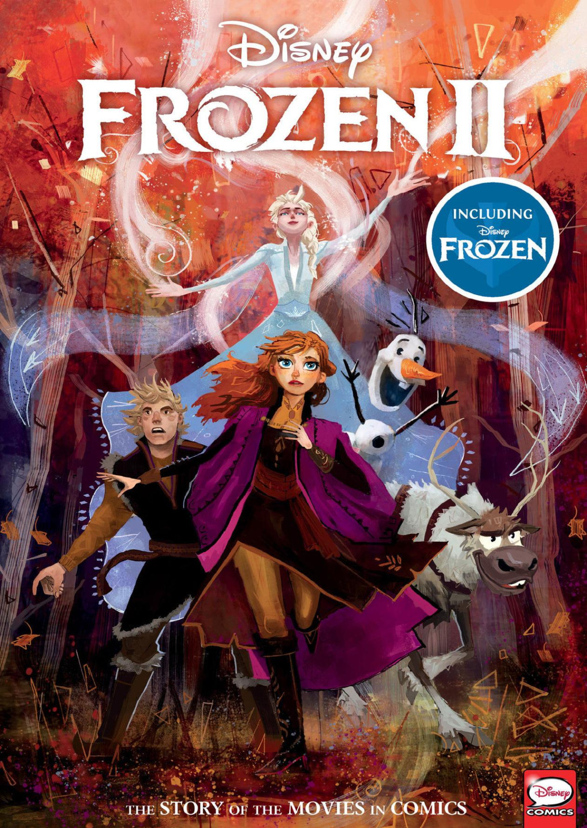 Disney Frozen And Frozen 2 The Story Of The Movies In Comics Alessandro Ferrari