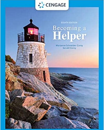 Becoming A Helper 8th Edition Marianne Schneider Corey Gerald Corey
