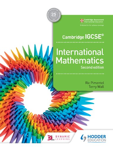 Cambridge Igcse International Mathematics 2nd Edition Ric Pimentel