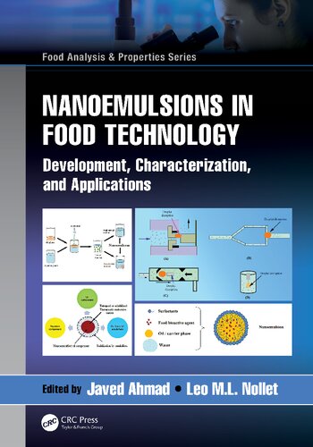 Nanoemulsions In Food Technology Development Characterization And Applications 1st Edition Javed Ahmad