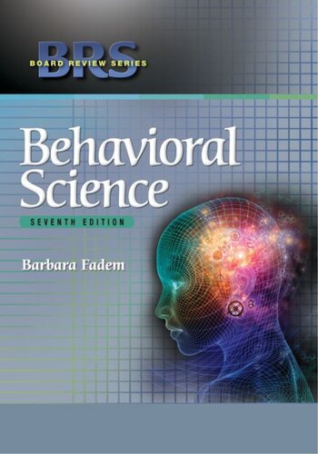 Brs Behavioral Science Board Review Series 7th Edition Barbara Fadem