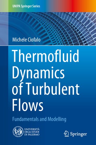 Thermofluid Dynamics Of Turbulent Flows Fundamentals And Modelling Michele Ciofalo