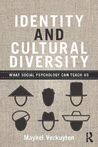 Identity And Cultural Diversity 1st Edition Maykel Verkuyten