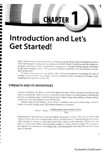 Weight Training 2nd Edition Kim Beckwith