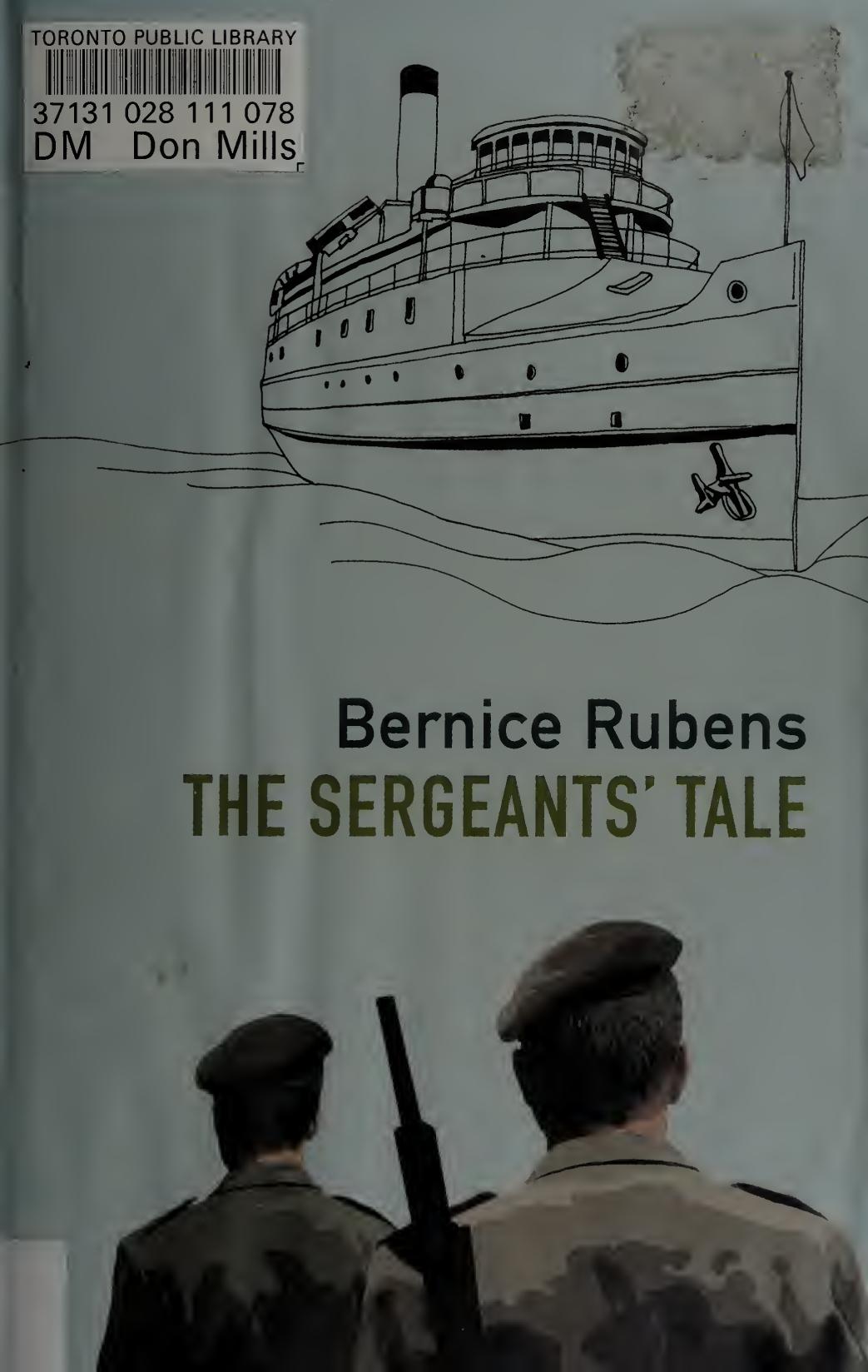 The Sergeants Tale Bernice Rubens