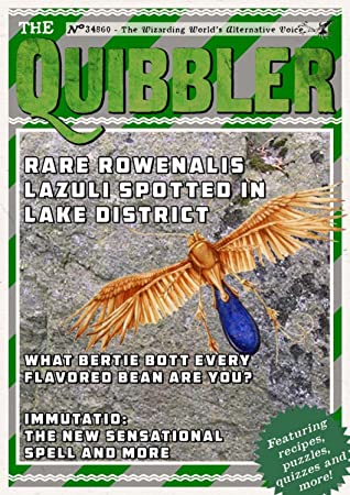 Quibbler Rare Rowenalis Lazuli Spotted In Lake District Summer 2020 Hogwarts Quibbler