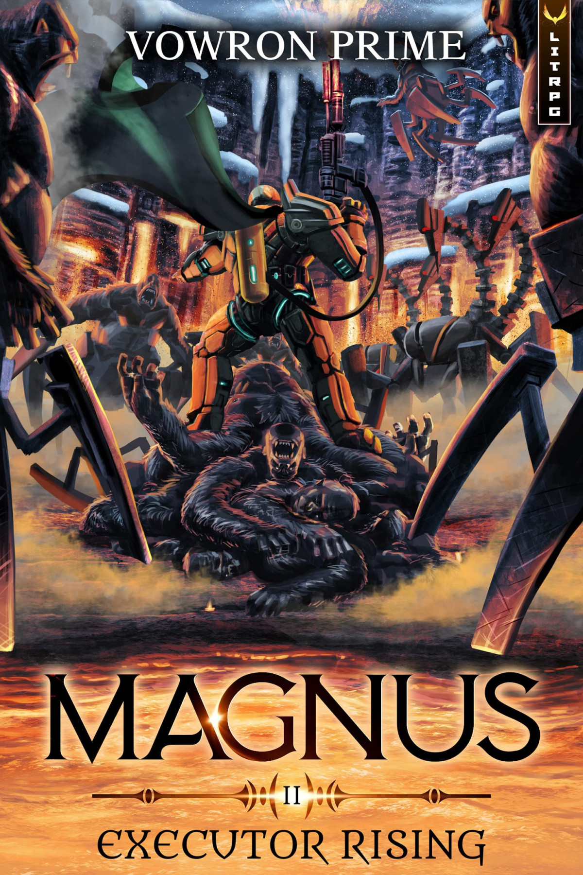 Executor Rising A Gamelitlitrpg Adventure Magnus Book 2 Vowron Prime