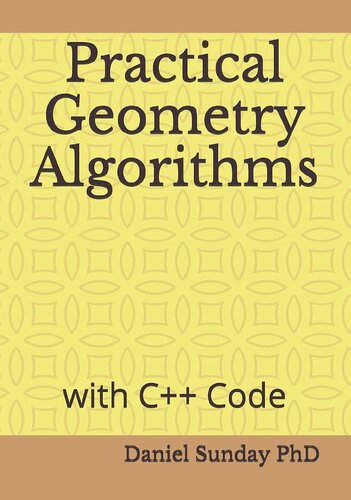 Practical Geometry Algorithms With C Code Daniel Sunday Phd