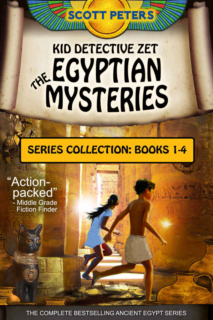 Kid Detective Zet The Egyptian Mysteries Series Collection Book 14 Scott Peters