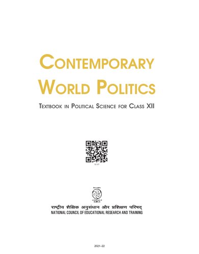 Contemporary World Politics Various