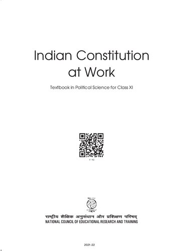 Indian Constitution At Work Various