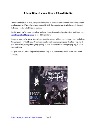 Lenny Breau Collection Lenny Breau
