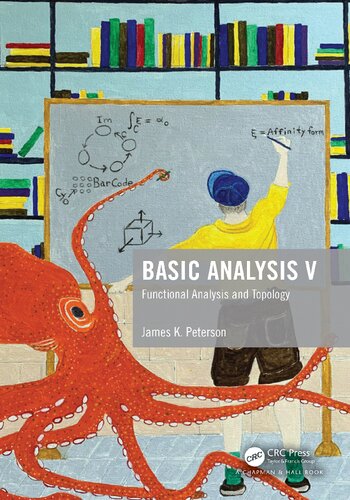 Basic Analysis V Functional Analysis And Topology 1st Edition James K Peterson