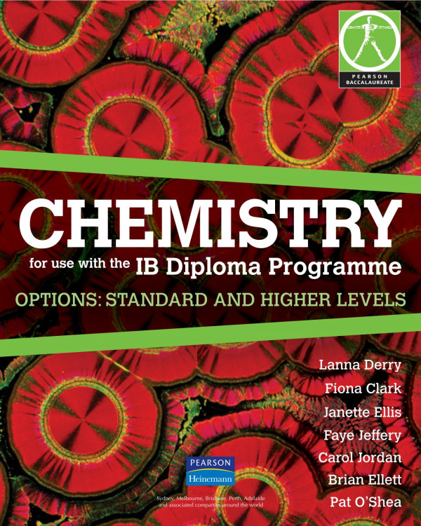 Chemistry Hl And Sl Options Lanna Derry Janette Ellis Faye Jeffery