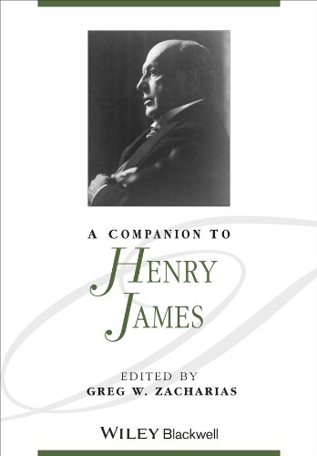 A Companion To Henry James 1st Edition Greg W Zacharias