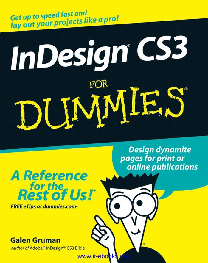 Indesign Cs3 For Dummies Galen Gruman