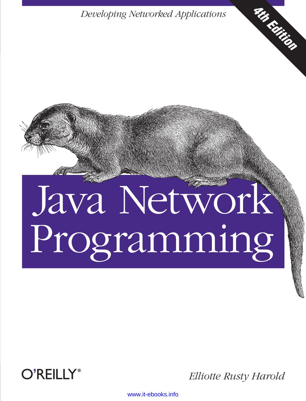 Java Network Programming 4th Edition Elliotte Rusty Harold