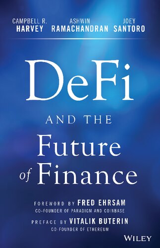 Defi And The Future Of Finance 1st Edition Campbell R Harvey