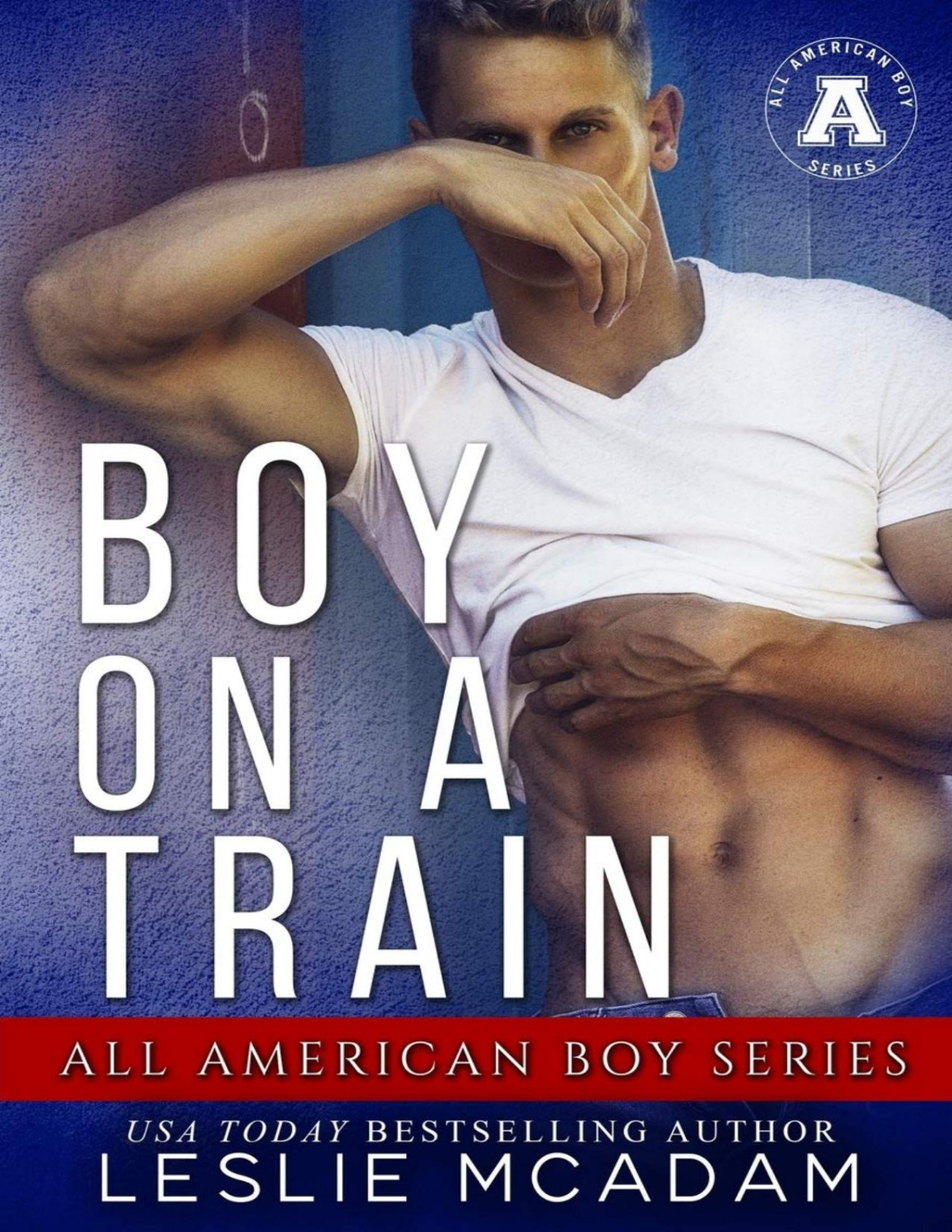 Boy On A Train Leslie Mcadam