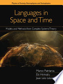 Languages In Space And Time Models And Methods From Complex Systems Theory 1st Edition Patriarca