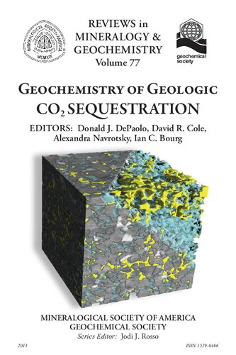 Geochemistry Of Geologic Co2 Sequestration Donald J Depaolo David R Cole