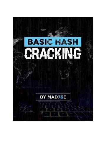 Basic Hash Cracking 12 Mad76e