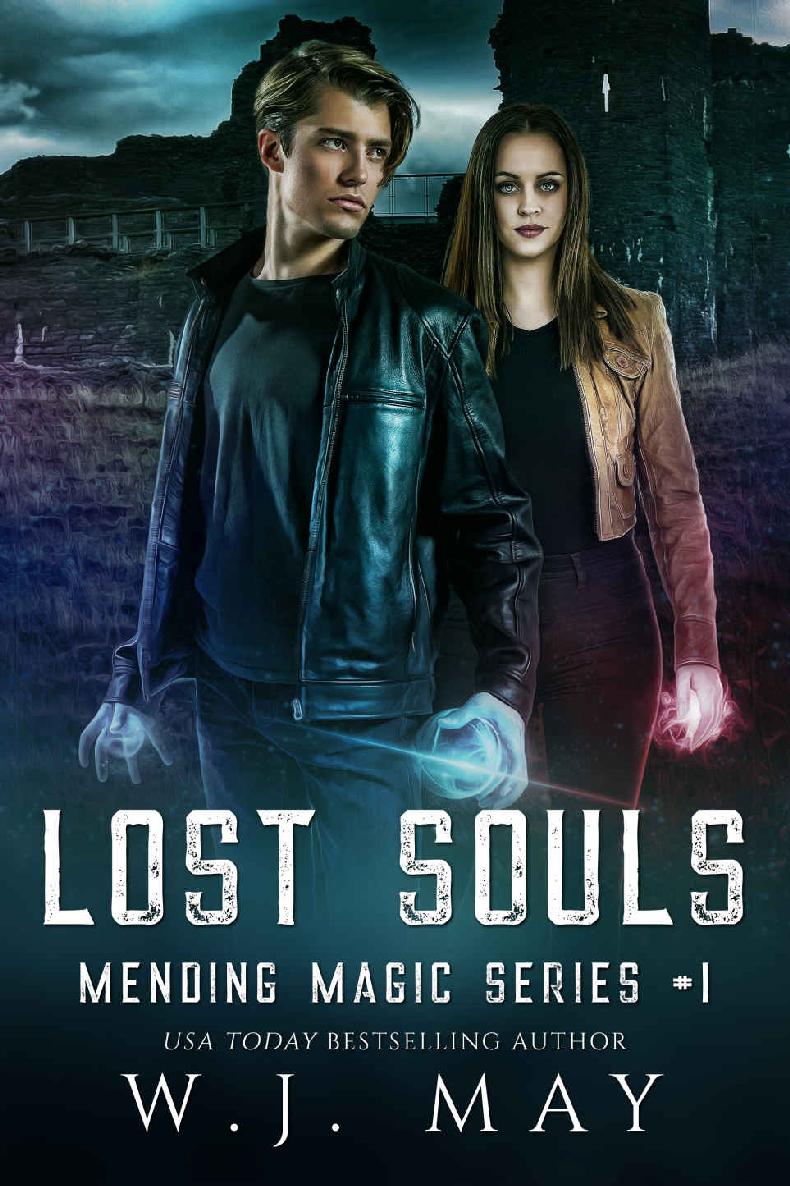 Lost Souls Dystopian Paranormal Teen Romance Mending Magic Series Book 1 Wj May