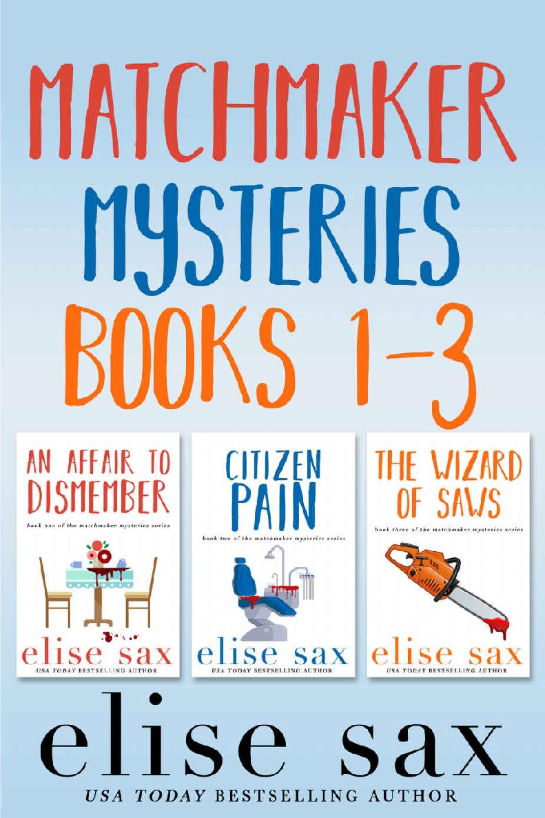 Matchmaker Mysteries Books 13 Matchmaker Marriage Mysteries Elise Sax