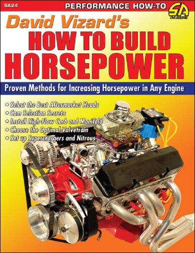 David Vizards How To Build Horsepower Sa Design Illustrated David Vizard