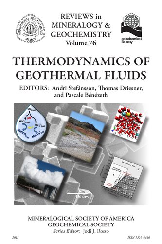 Thermodynamics Of Geothermal Fluids Andri Stefnsson Thomas Driesner