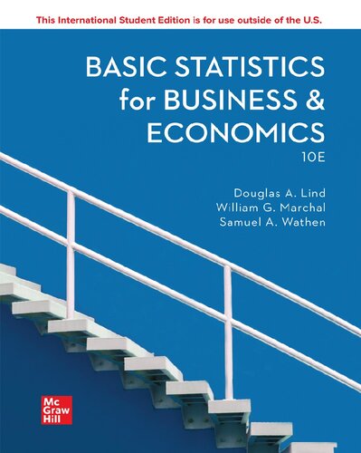 Basic Statistics In Business And Economics 10e Ise 10thise Douglas A Lind