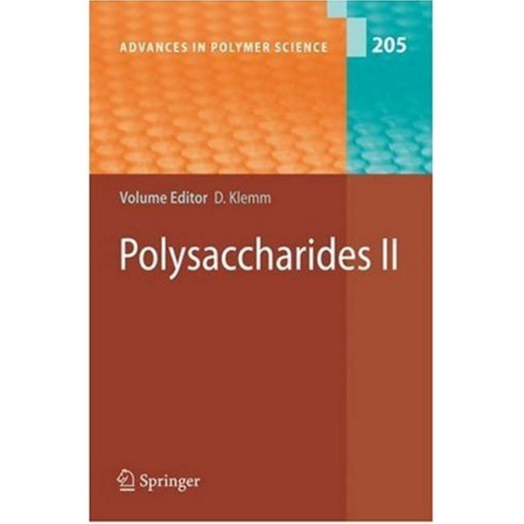 Polysaccharides Ii 1st Edition Dieter Klemm