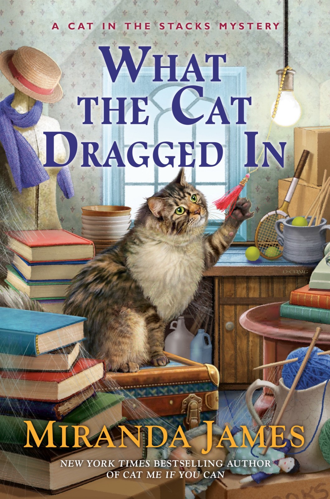 What The Cat Dragged In Cat In The Stacks 14 1st Edition Miranda James