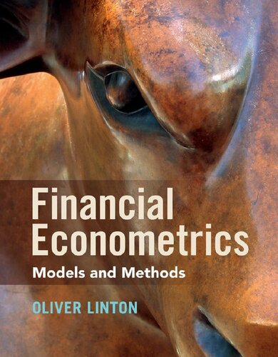 Financial Econometrics Models And Methods Oliver Linton