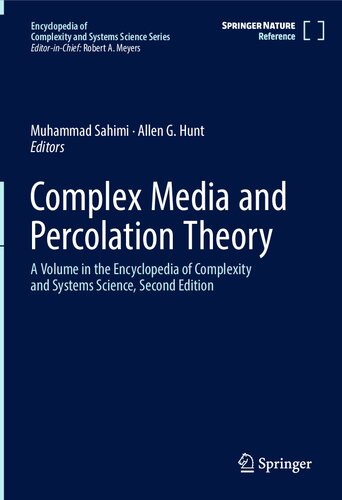 Complex Media And Percolation Theory 2nd Edition Muhammad Sahimi