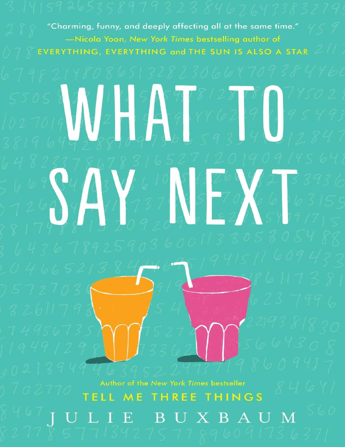 What To Say Next Julie Buxbaum