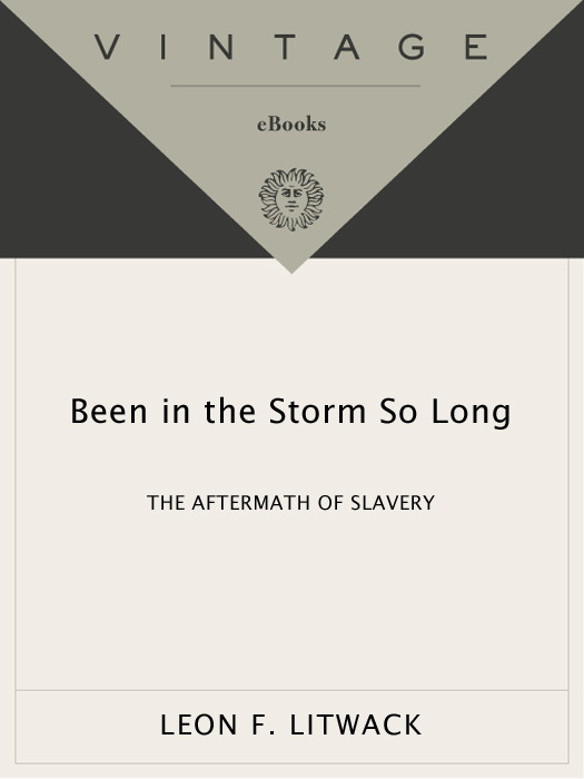 Been In The Storm So Long Leon F Litwack