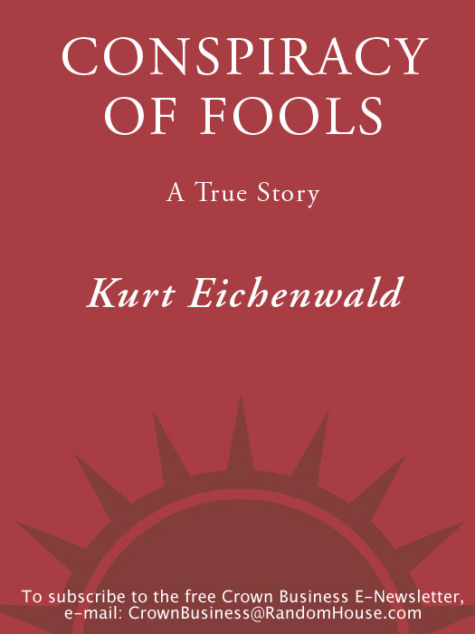 Conspiracy Of Fools Kurt Eichenwald