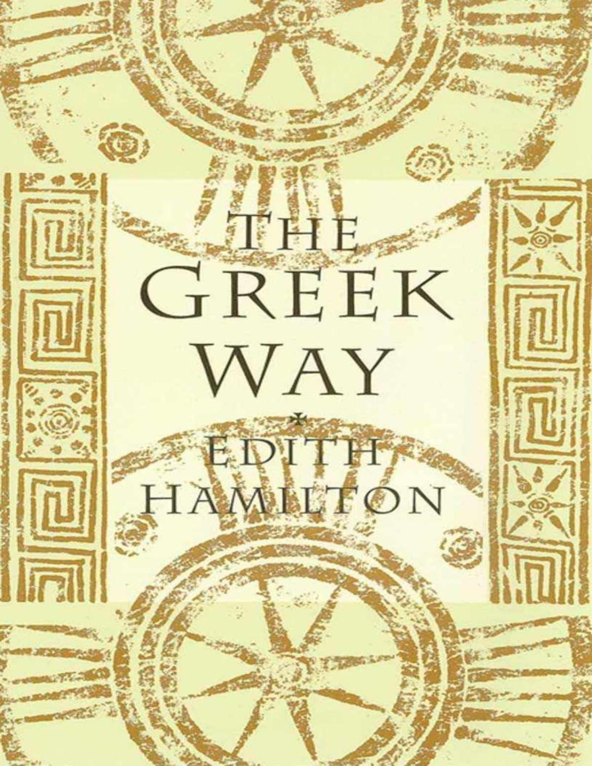 The Greek Way Edith Hamilton