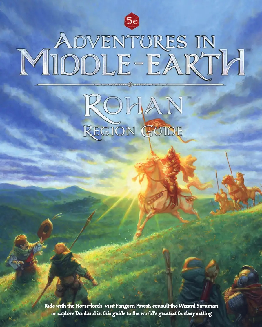 Adventures In Middle Earth Rohan Region Guide Francesco Nepitello