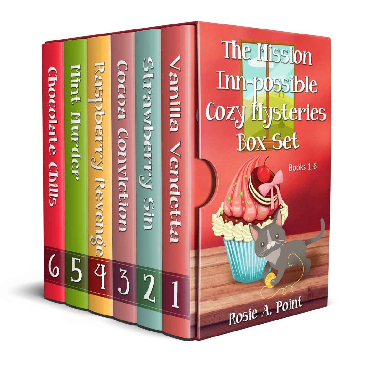 The Mission Innpossible Cozy Mysteries Box Set Books 16 Rosie A Point